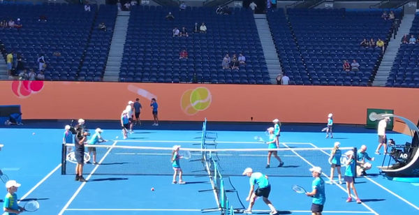 BRTC studnets at Rod Laver Arena